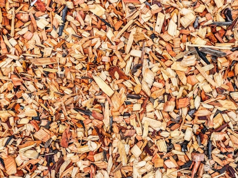 wood chips