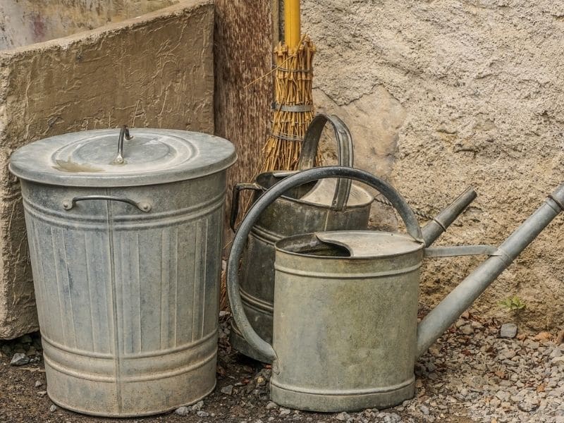 water can and bucket