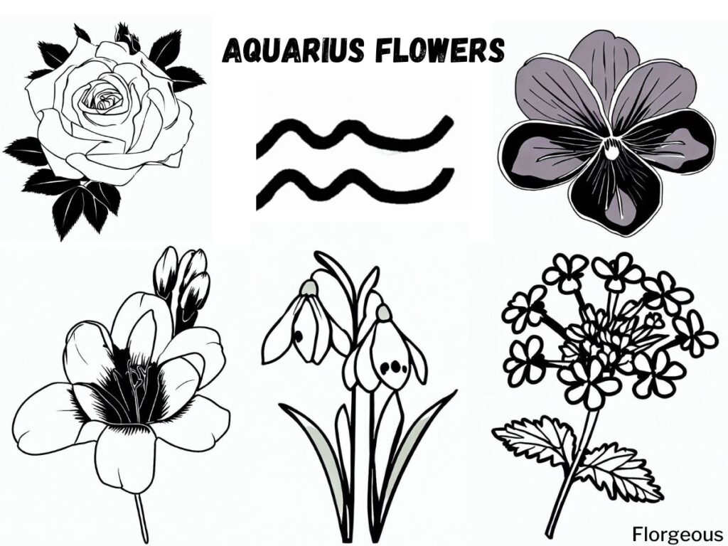 aquarius flower