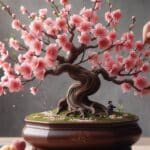 peach tree bonsai