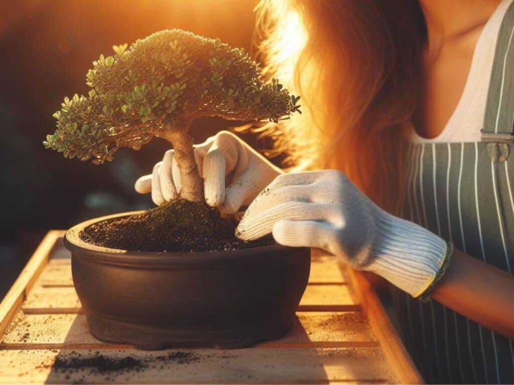 bonsa tree soil