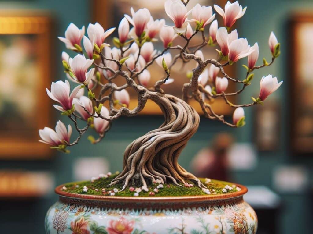 magnolia bonsai tree