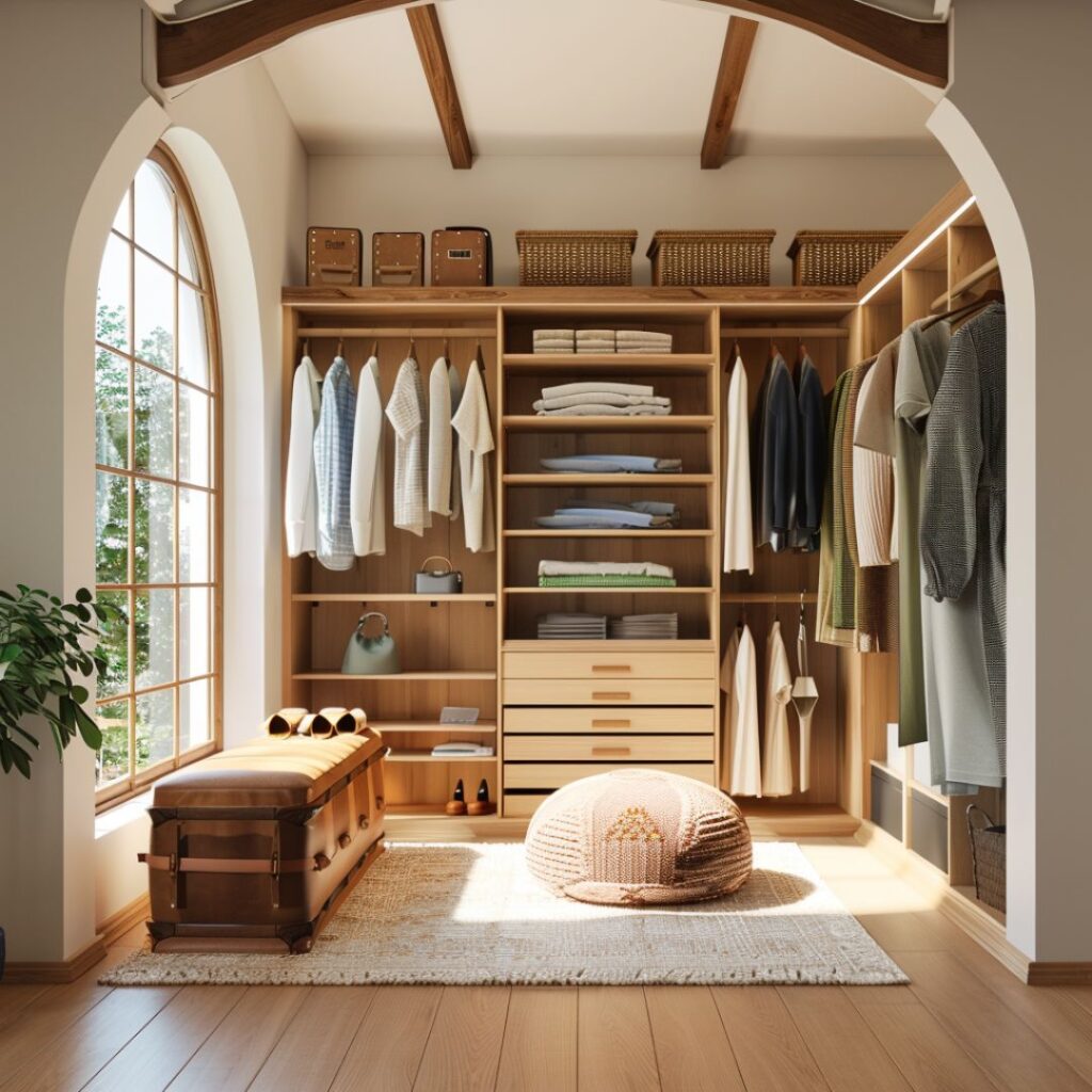 Easter walk-in closet