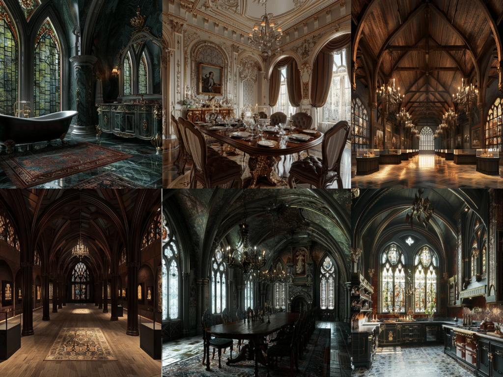 Gothic interior design ideas