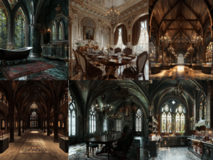 Top 23 Gothic Interior Design Ideas: Elevate Your Home with Dark