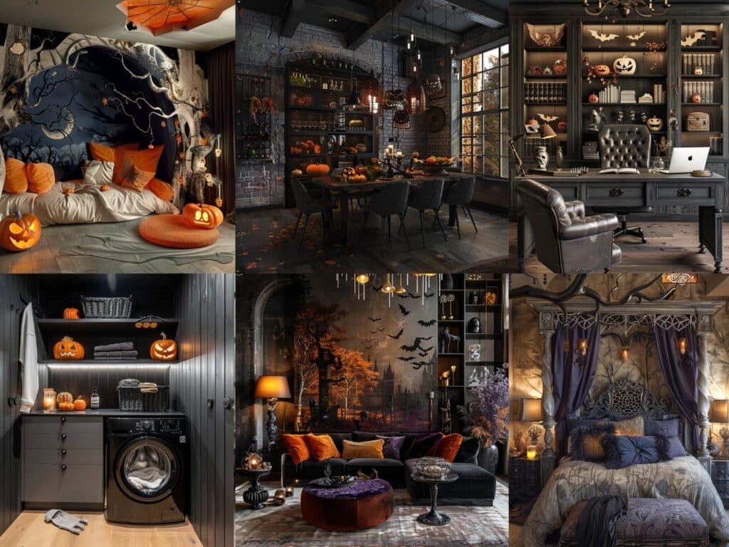 Halloween interior design ideas