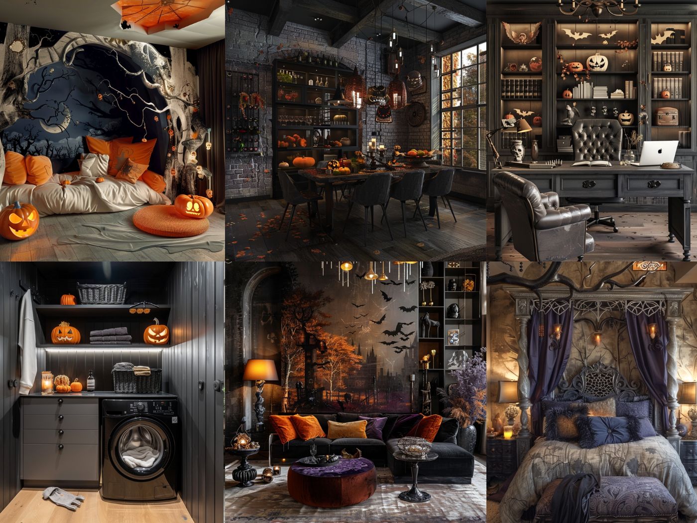 13 Halloween Interior Design Ideas: Traditional Trends and DIY Eco ...