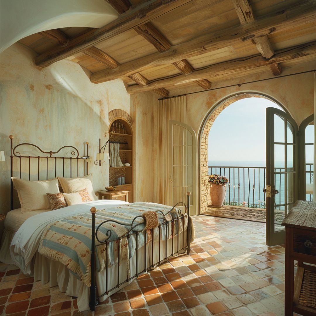 Mediterranean Style Interior Bedroom: Timeless Elegance Meets Coastal Comfort
