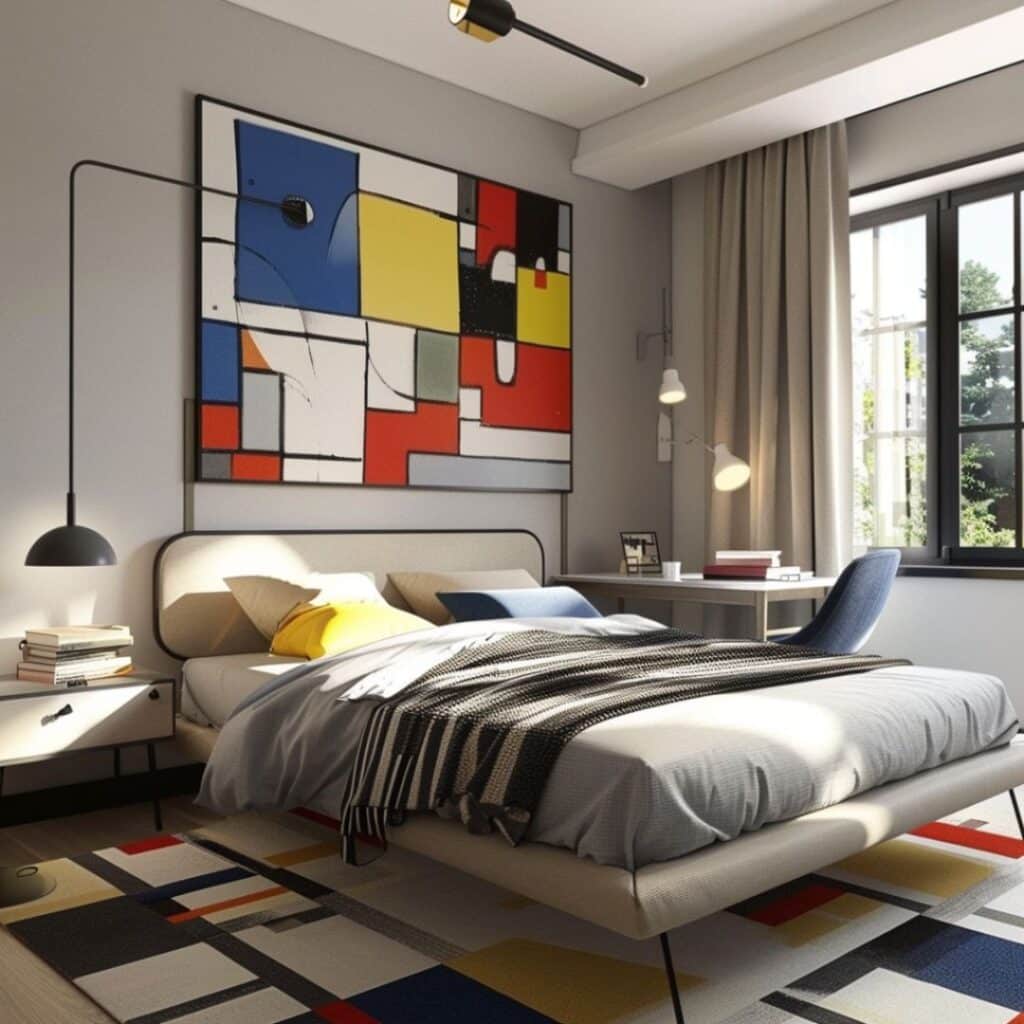 bauhaus guest bedroom design