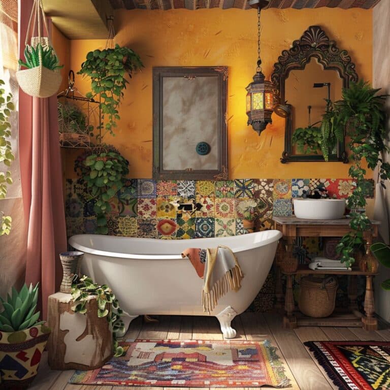 24 Bohemian Interior Design Ideas: Embrace Eclectic Style And Vibrant ...