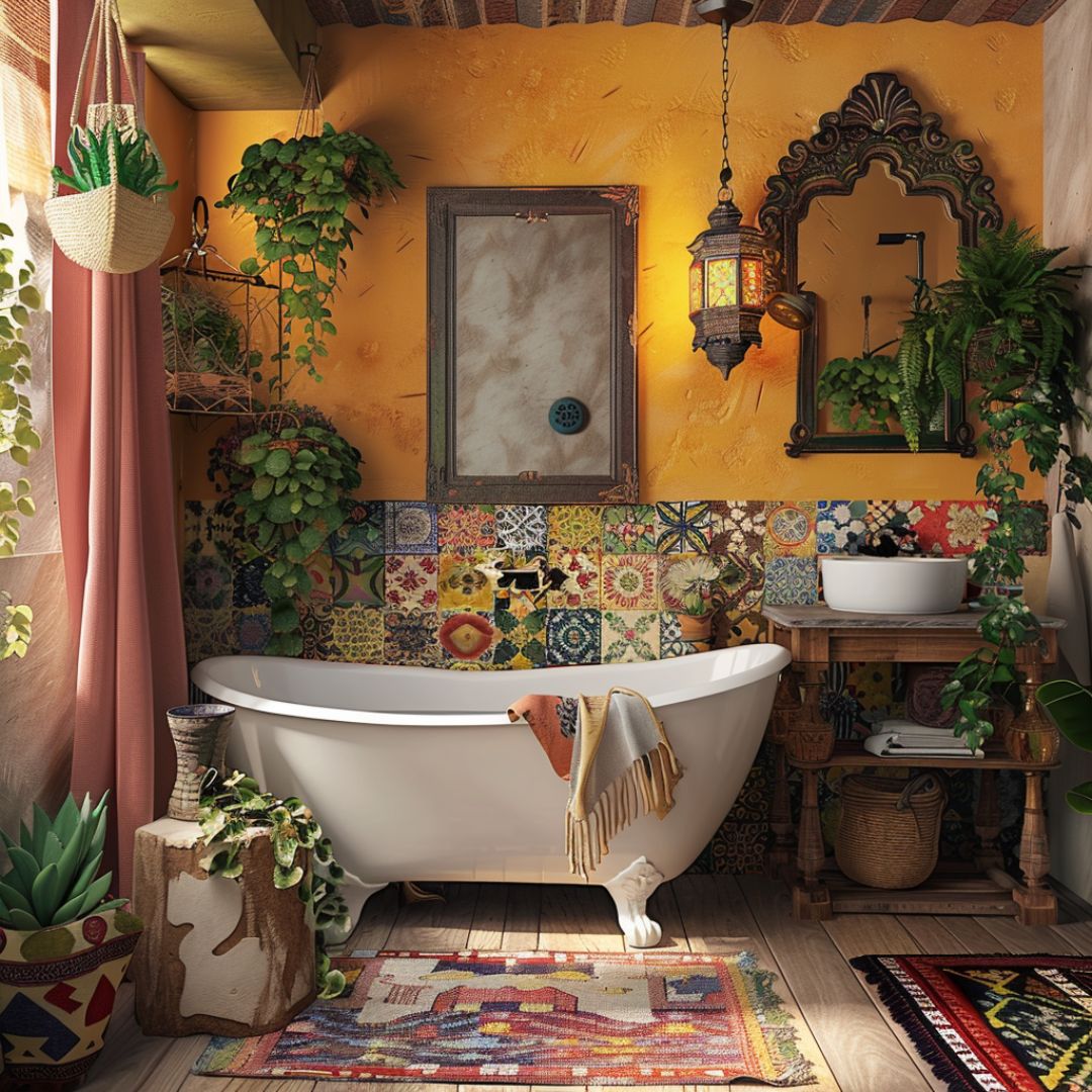 24 Bohemian Interior Design Ideas: Embrace Eclectic Style and Vibrant ...