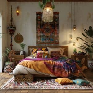 24 Bohemian Interior Design Ideas: Embrace Eclectic Style And Vibrant ...