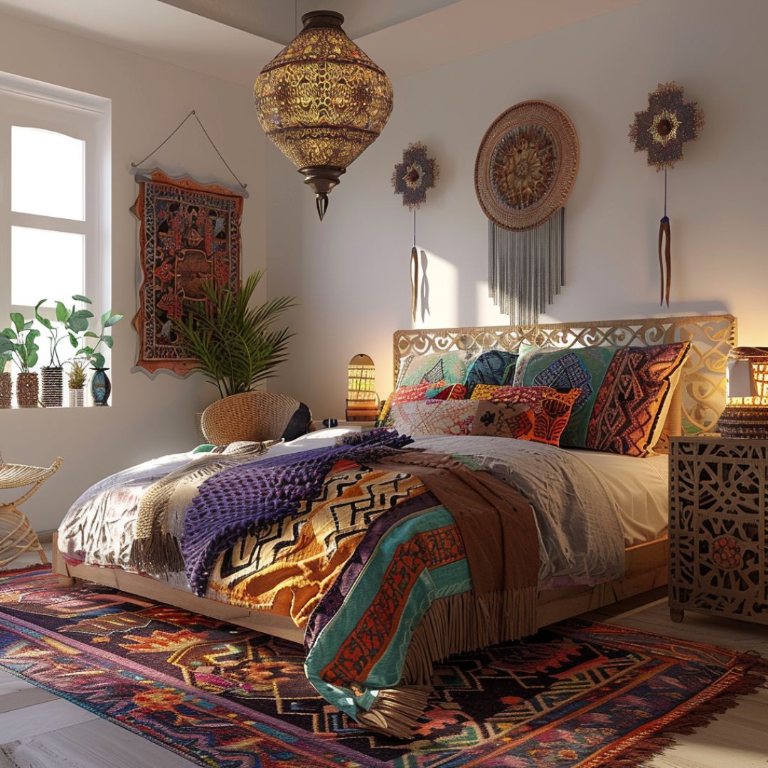 24 Bohemian Interior Design Ideas: Embrace Eclectic Style and Vibrant 24 Bohemian Interior Design Ideas: Embrace Eclectic Style and Vibrant