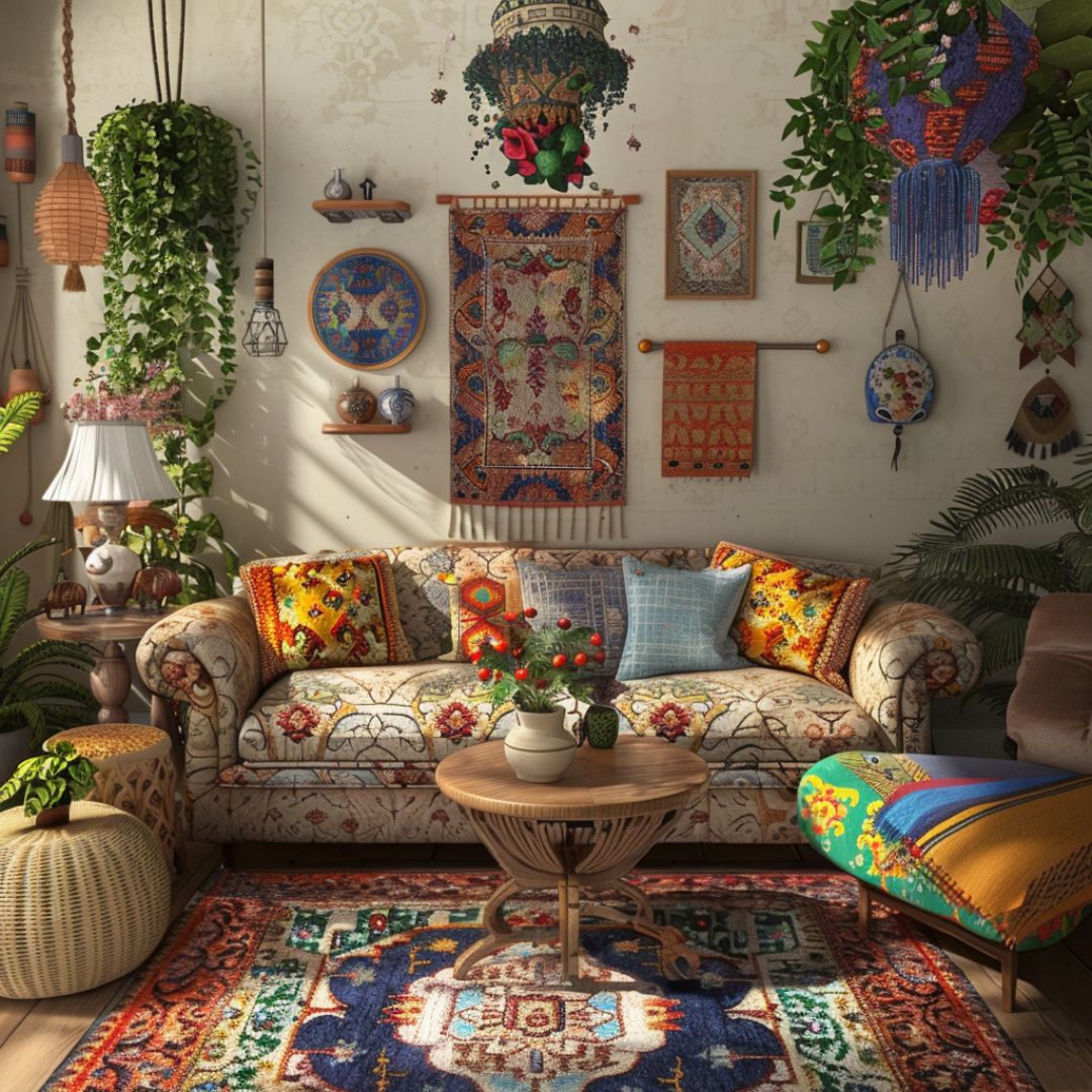 24 Bohemian Interior Design Ideas: Embrace Eclectic Style and Vibrant ...