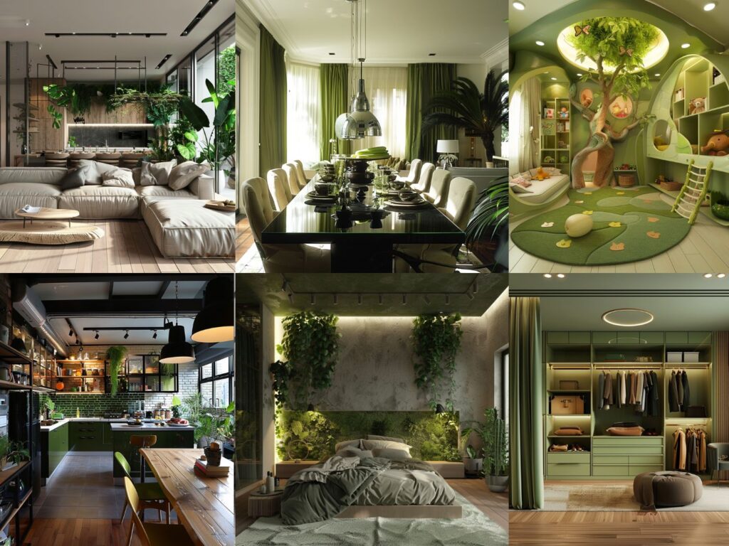 green living interior design ideas