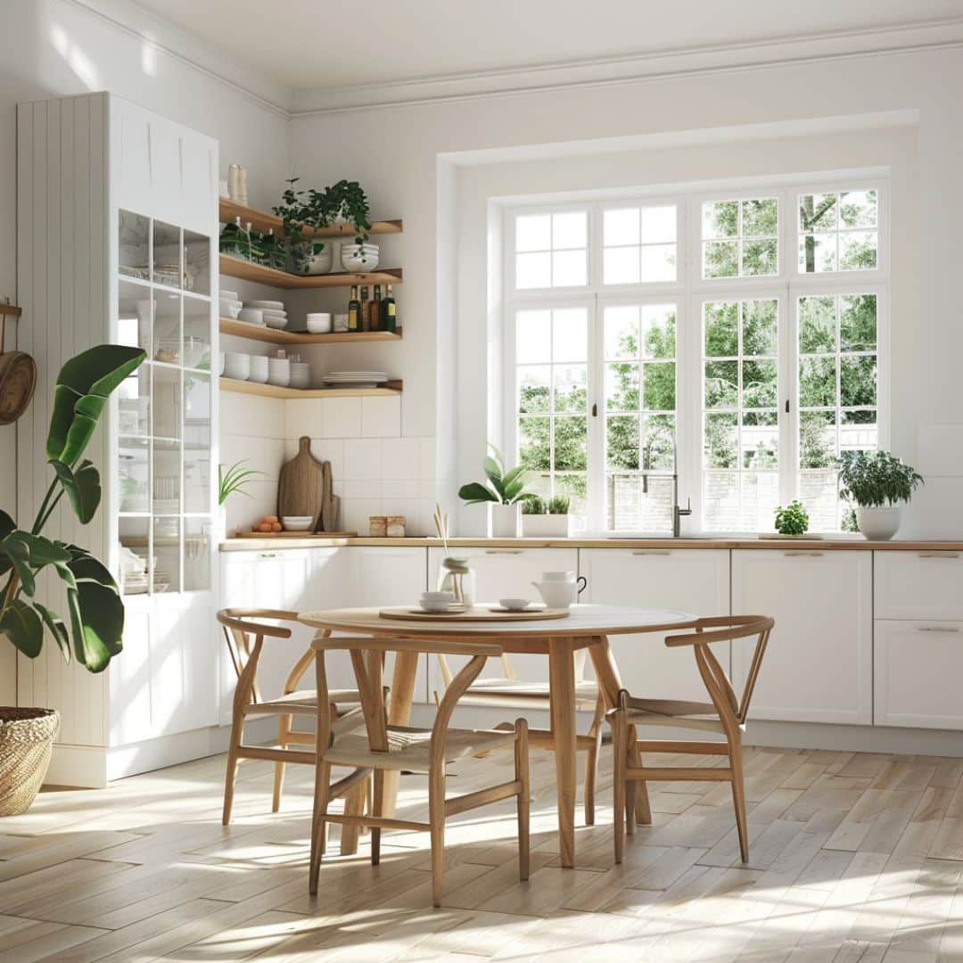 Scandinavian Kitchen Bench Saturation Calculations