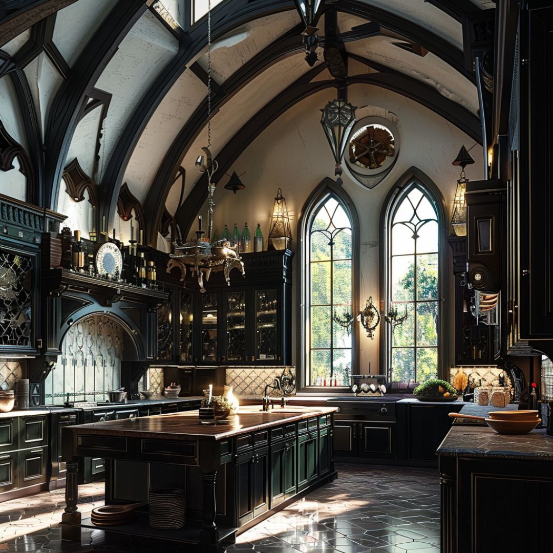 14 Neo-Gothic Interior Design Ideas: History, Key Features, and Modern ...