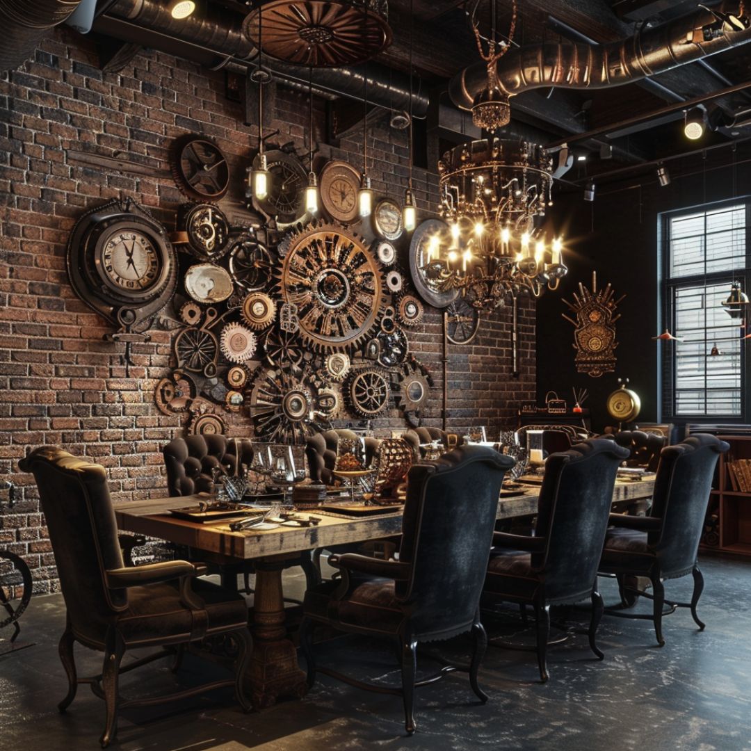 14 Steampunk Interior Design Ideas: Achieve Victorian Elegance with ...