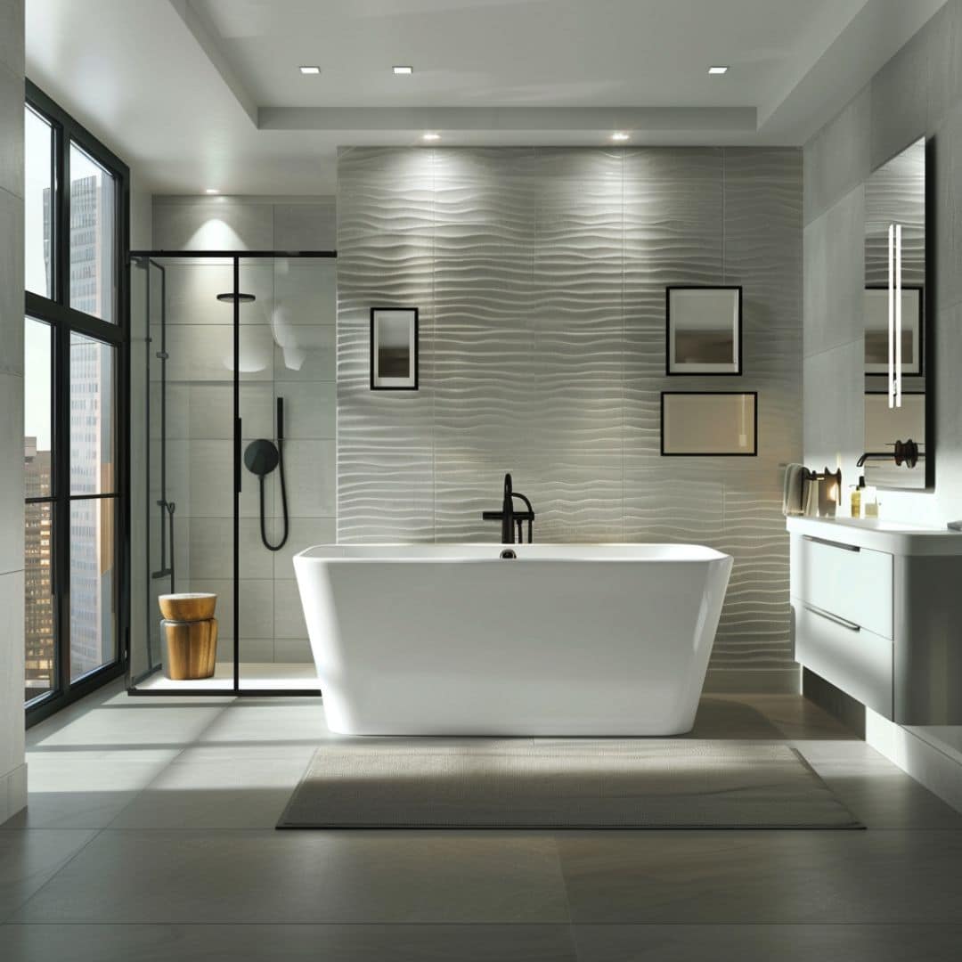 Curated visual reference: Visual Reference: Urban Modern Bathroom Design Sleek Functional And Stylish
