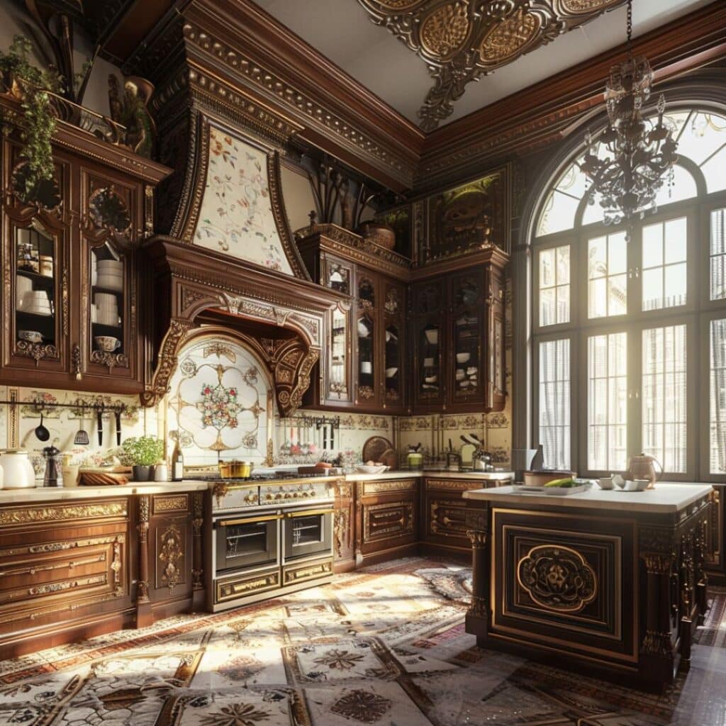 victorian kitchen interior idea