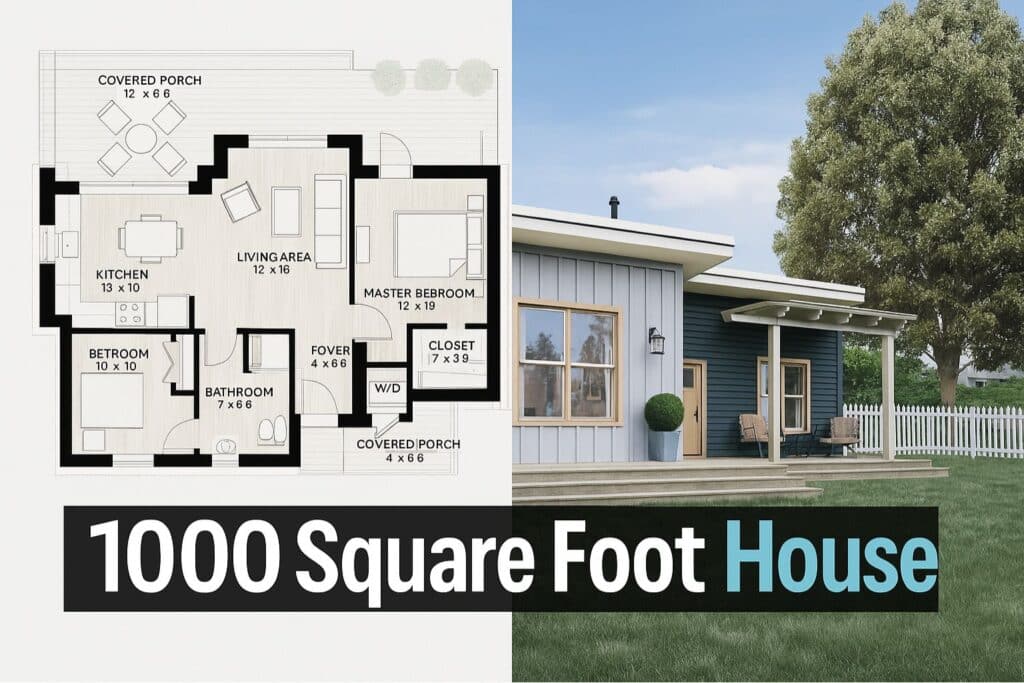 1000 square foot house plans
