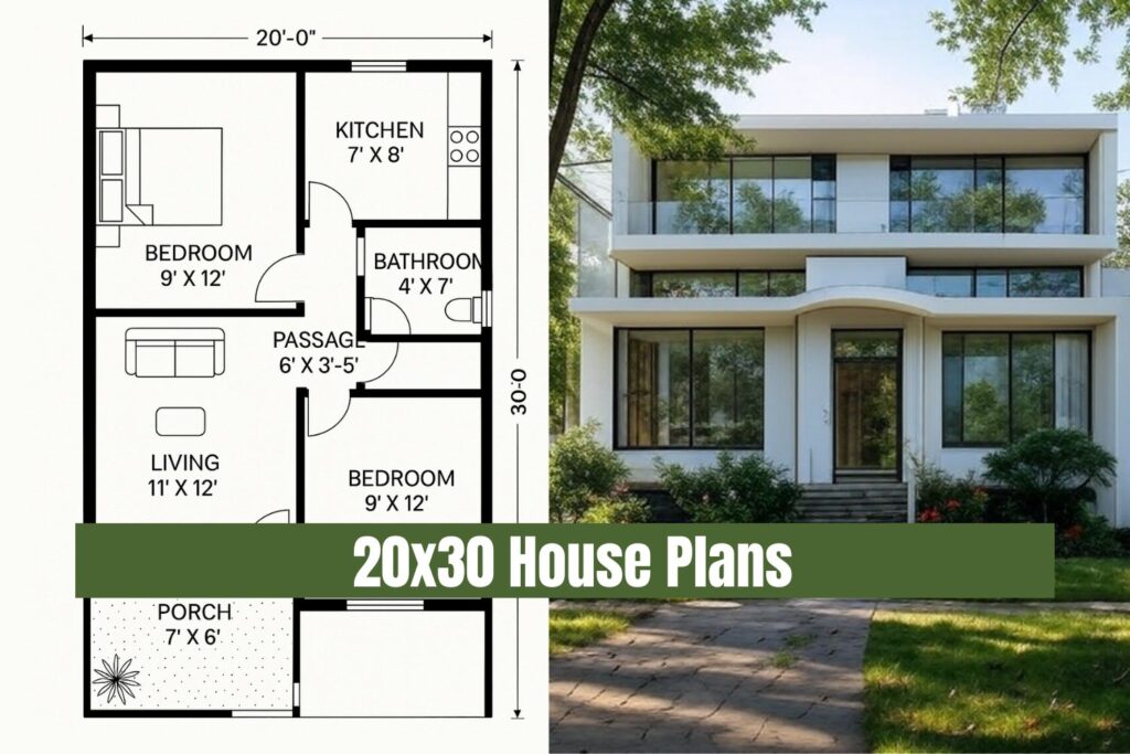 20x30 House Plans
