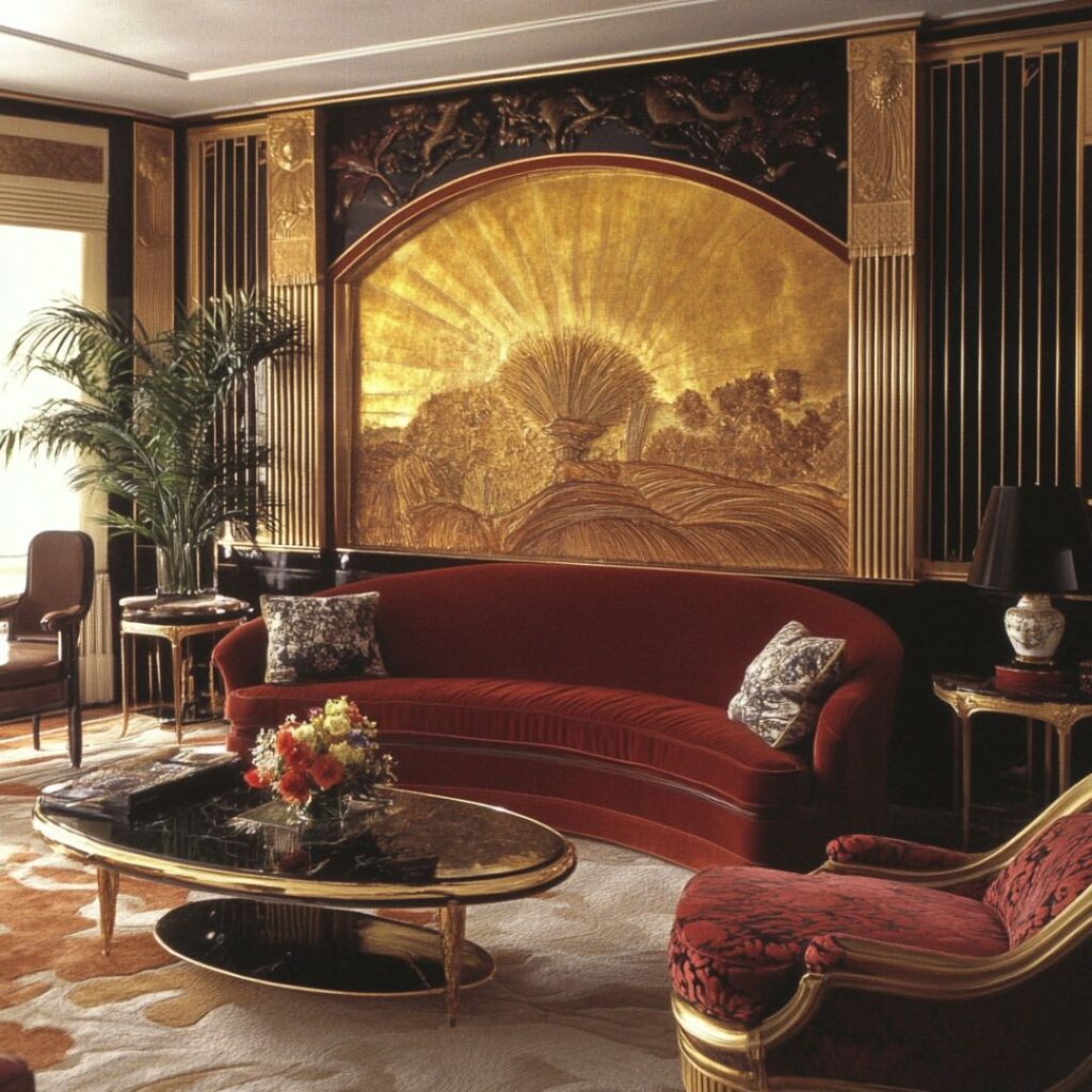 Art Deco Living Room