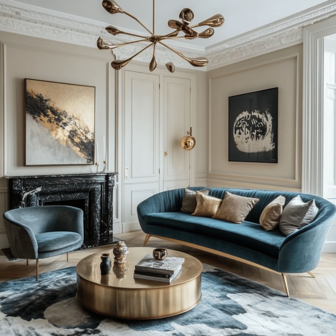 13 Art Deco Living Room Ideas: Transform Your Space with Bold Elegance ...