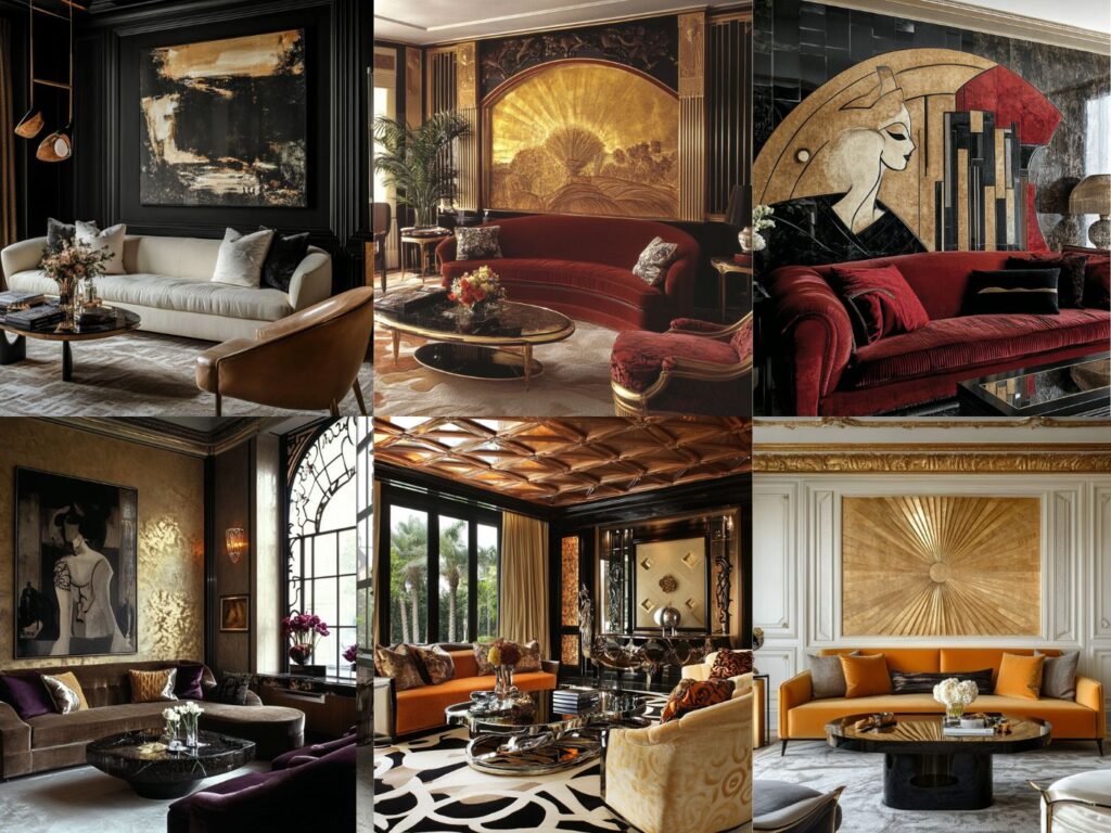 Art Deco living room ideas