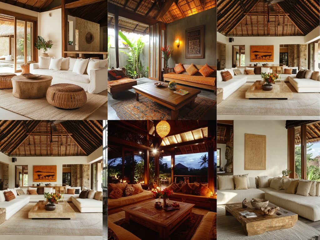 Bali living room ideas