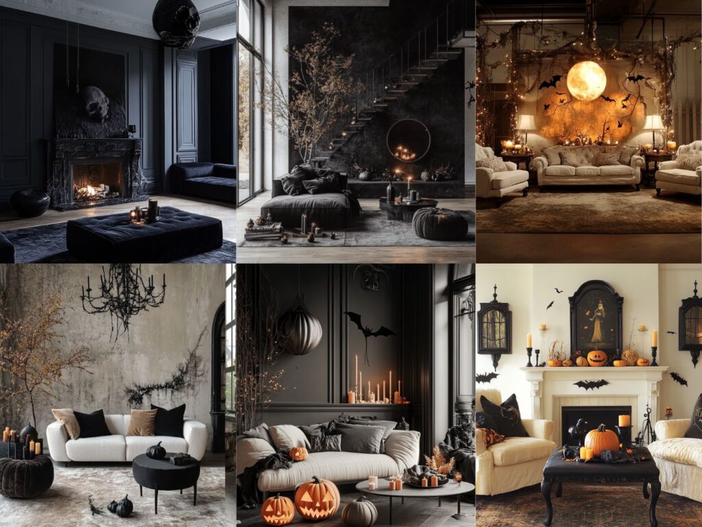 Halloween living room ideas