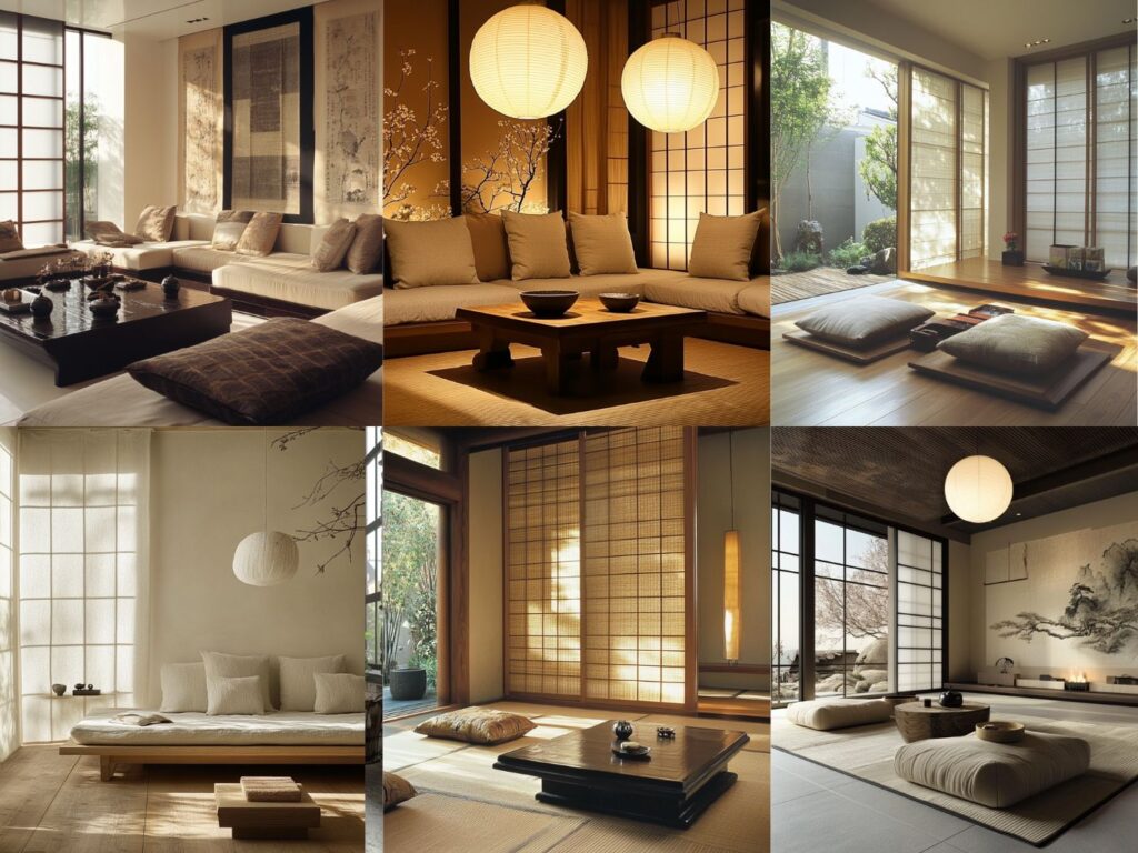 Japanese living room ideas