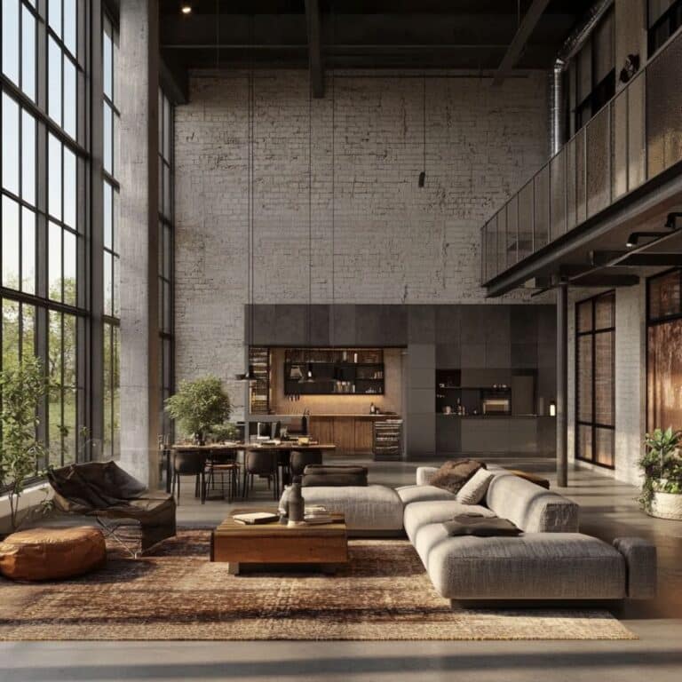 10 Industrial Living Room Ideas: Create a Cozy Yet Stylish Space with Raw Materials and Vintage ...