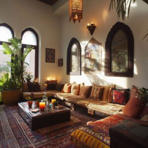 11 Moroccan Living Room Ideas: Transform Your Space with Rich Colors ... - Eclectic Moroccan Living Room Ideas