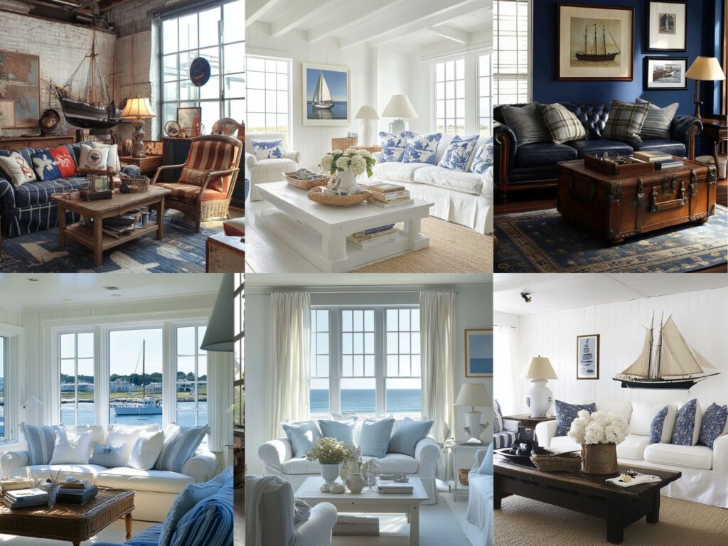 Nautical living room ideas