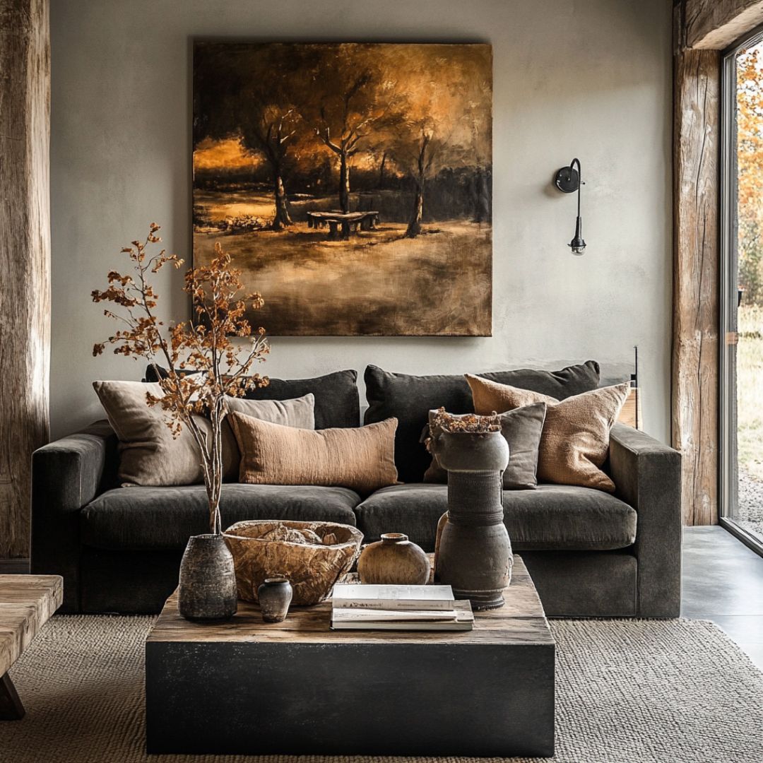 11 Rustic Modern Living Room Ideas: Create a Cozy and Stylish Space to ... - Rustic Modern Living Room Color Palettes