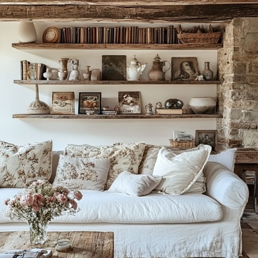 Rustic Shabby Chic Living Room