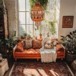 View of 10 Bohemian Living Room Ideas: Create a Cozy and Eclectic Space with ...