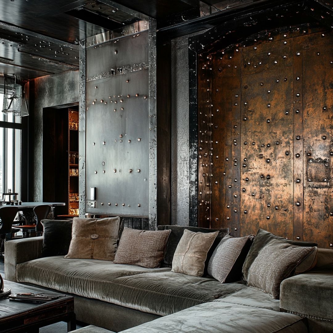 10 Steampunk Living Room Ideas: Vintage Furnishings and Unique Lighting for a Stunning Space ...