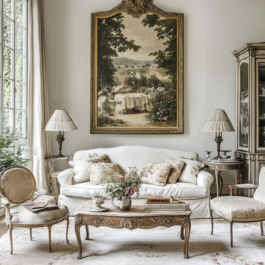 Vintage French Country Living Room Furniture: Timeless Charm for Modern ...