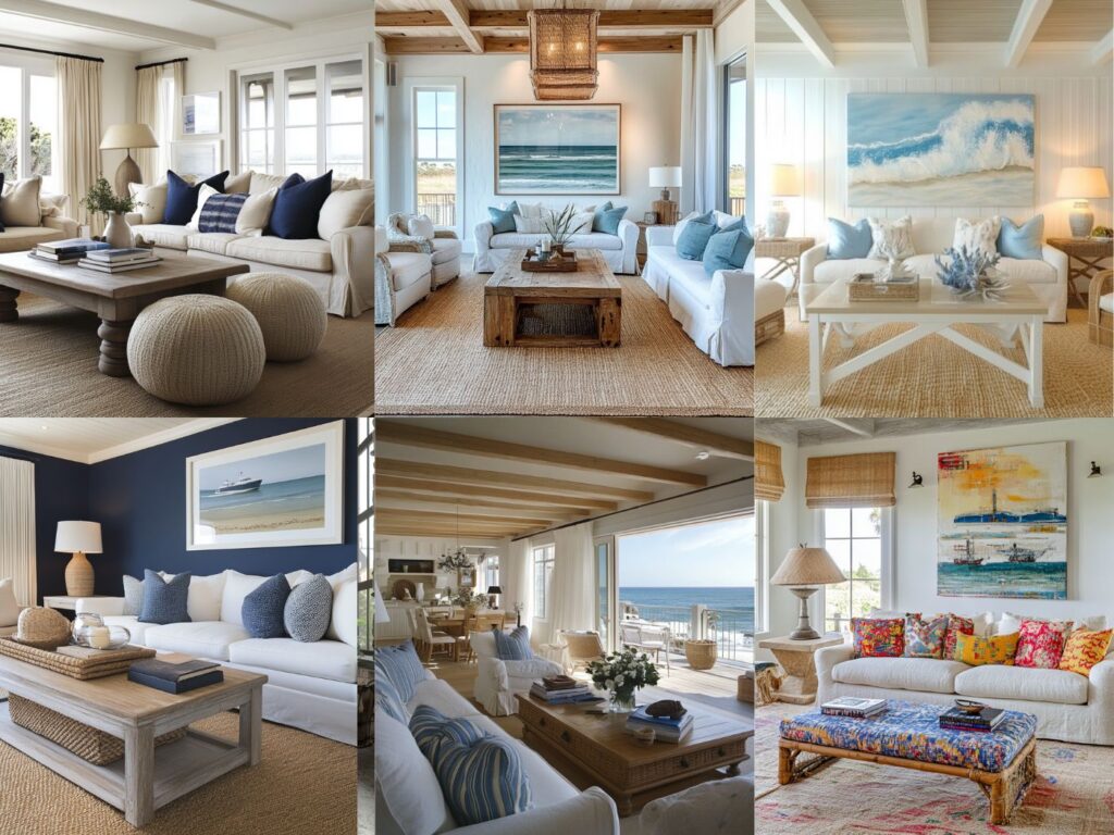 beach house living room ideas