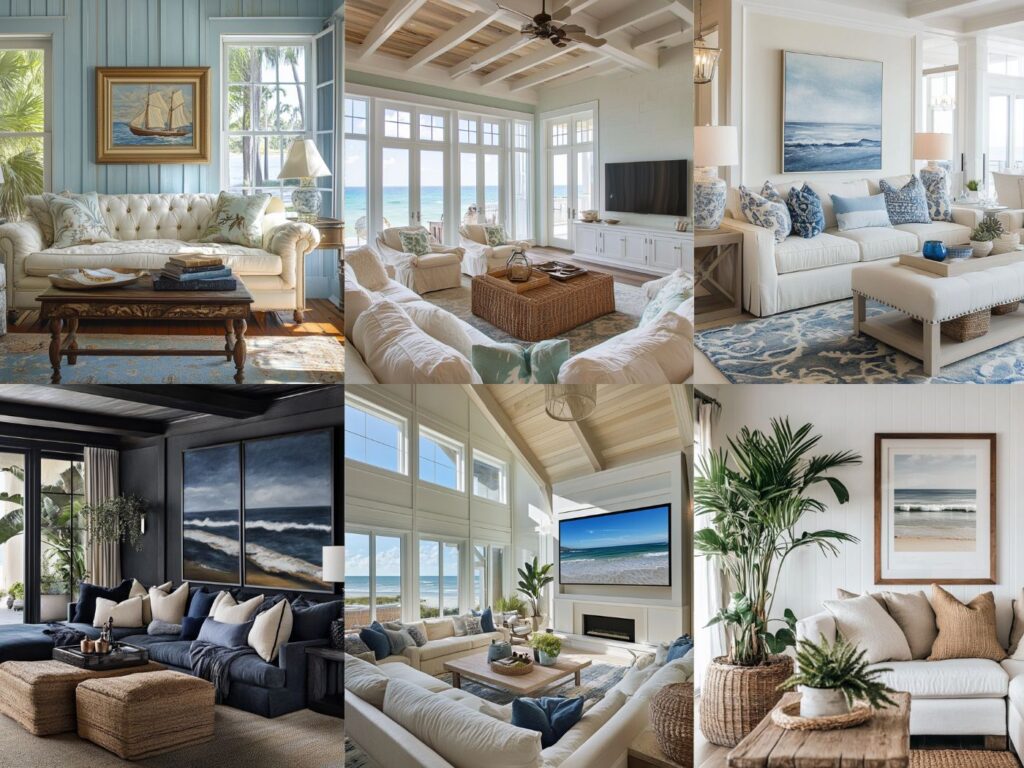 coastal living room ideas