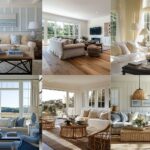 hamptons living room ideas