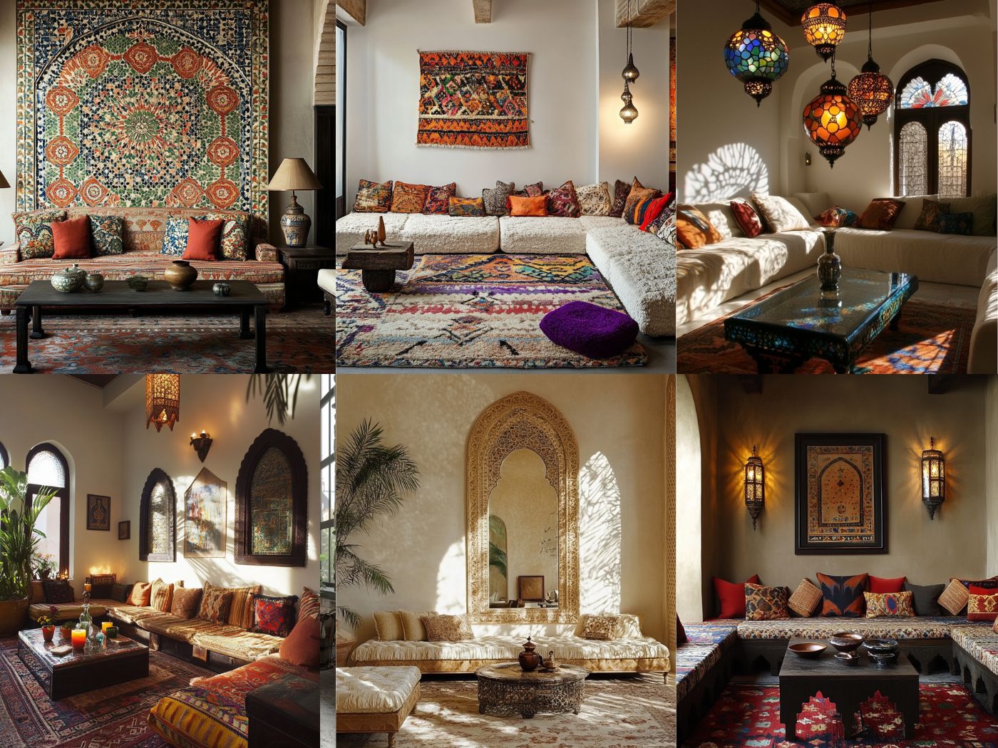 11 Moroccan Living Room Ideas: Transform Your Space with Rich Colors ...