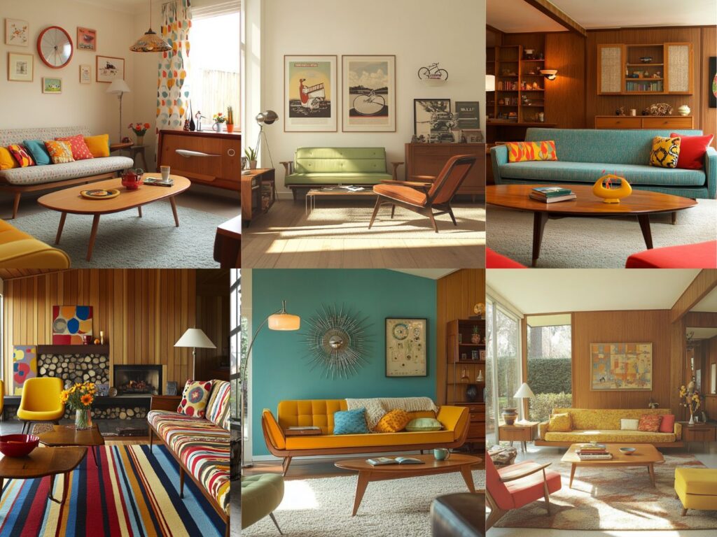 retro living room ideas