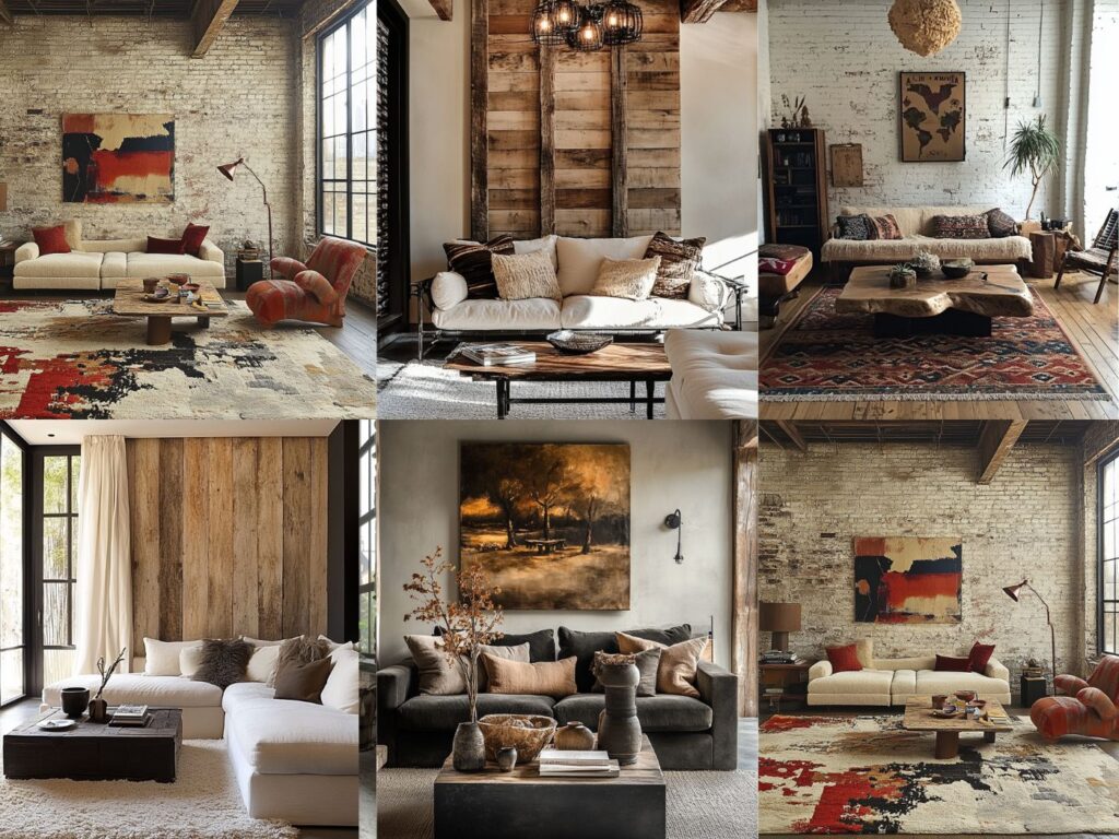 rustic modern living room ideas