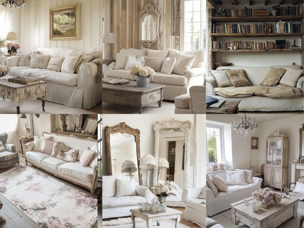 shabby chic living room ideas