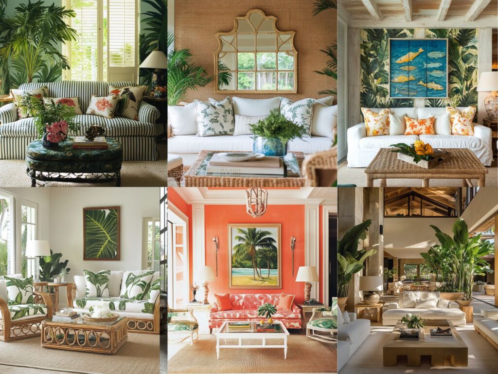 tropical living room ideas