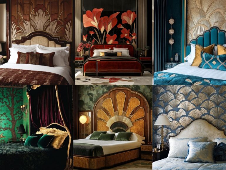 11 Glamorous Art Deco Bedroom Ideas That Add Luxury & Style | Florgeous