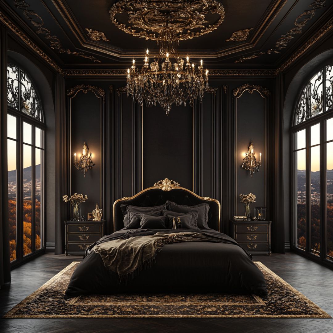 9 Luxurious Black and Gold Bedroom Ideas That Transform Your Space Into